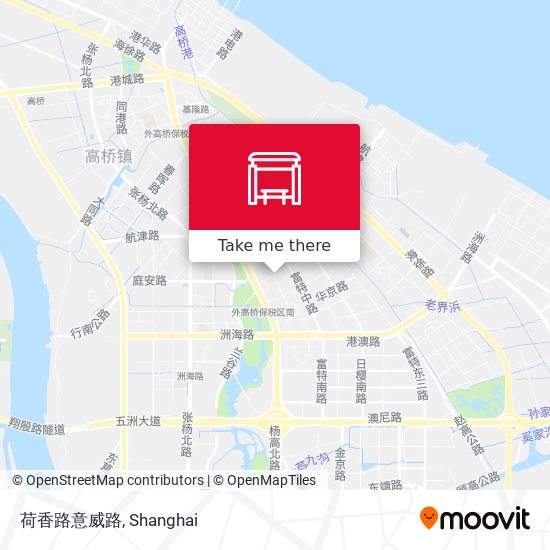 荷香路意威路 map