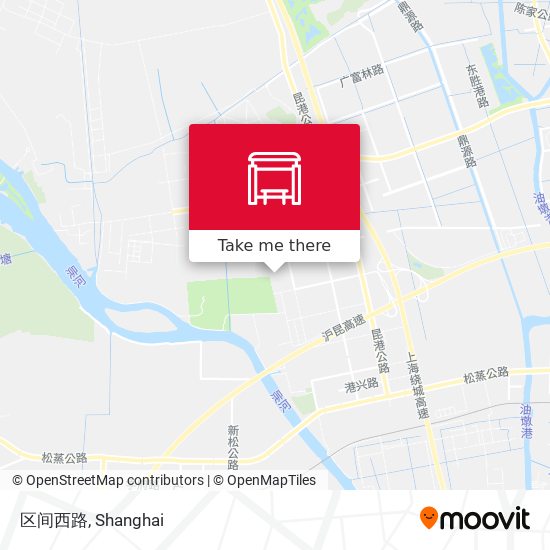 区间西路 map