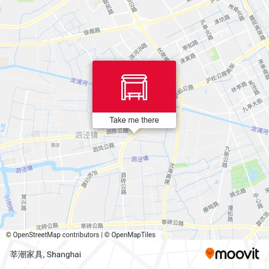 莘潮家具 map