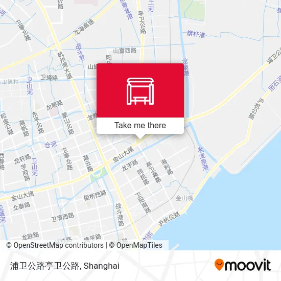 浦卫公路亭卫公路 map