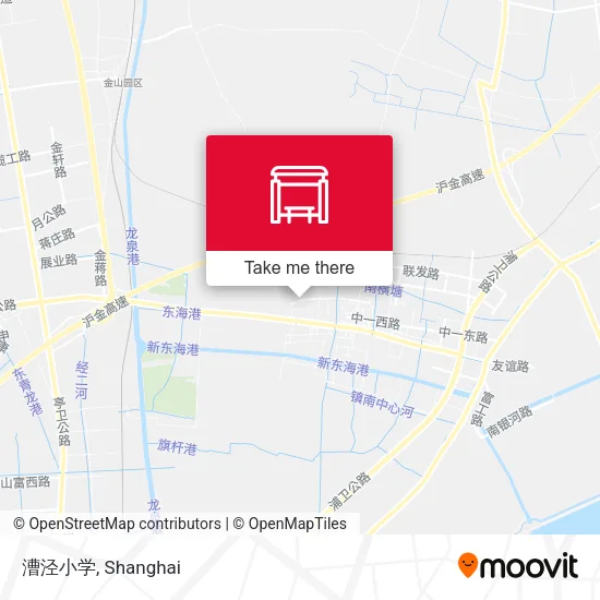 漕泾小学 map