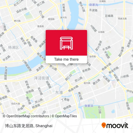 博山东路龙居路 map
