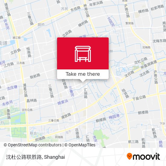 沈杜公路联胜路 map