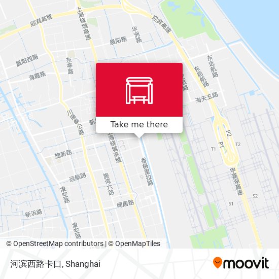 河滨西路卡口 map