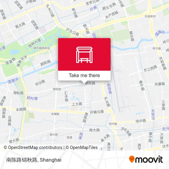 南陈路锦秋路 map