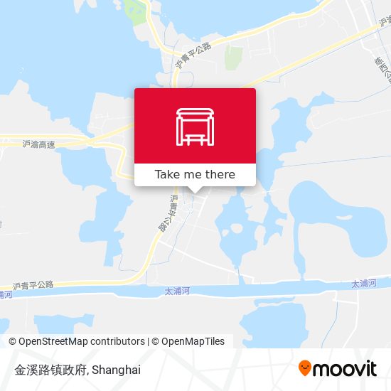金溪路镇政府 map