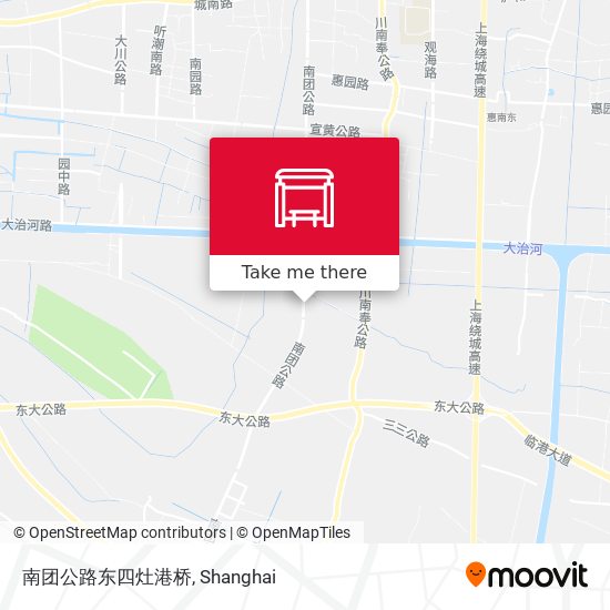南团公路东四灶港桥 map
