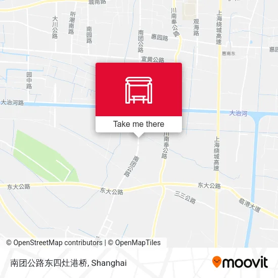 南团公路东四灶港桥 map