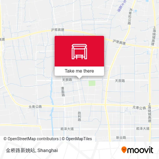金桥路新姚站 map
