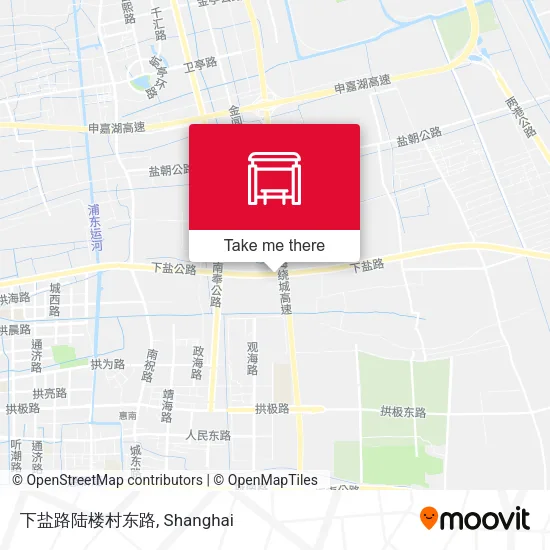 下盐路陆楼村东路 map