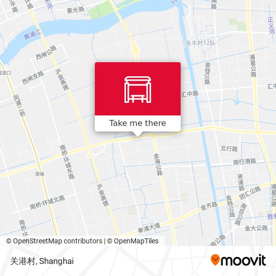 关港村 map
