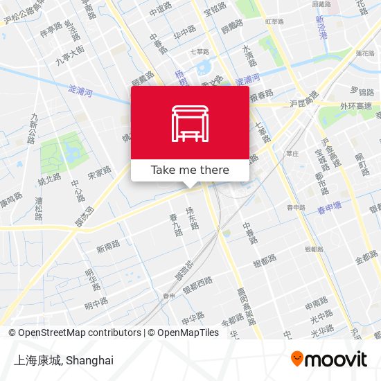 上海康城 map