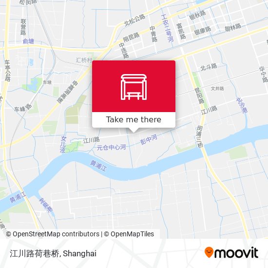 江川路荷巷桥 map