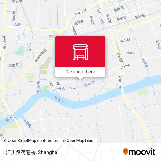 江川路荷巷桥 map