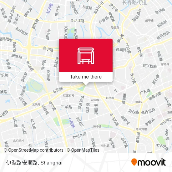 伊犁路安顺路 map