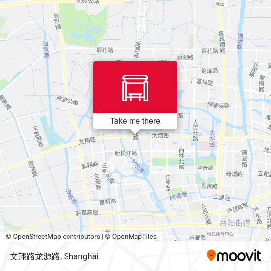 文翔路龙源路 map