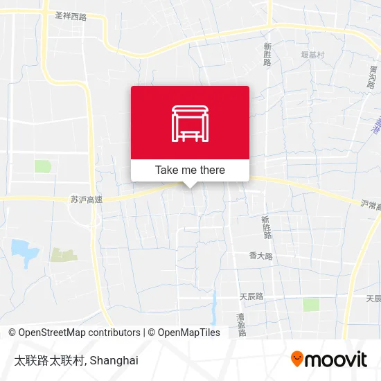太联路太联村 map