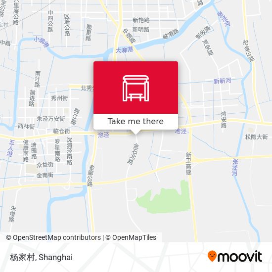 杨家村 map