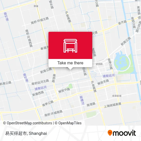 易买得超市 map
