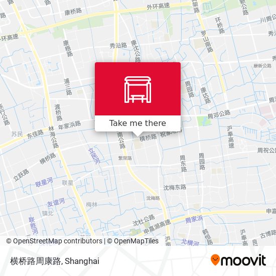 横桥路周康路 map