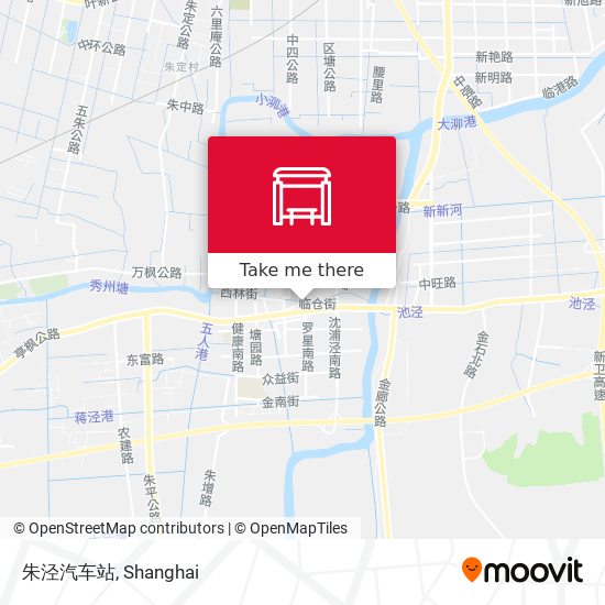 朱泾汽车站 map