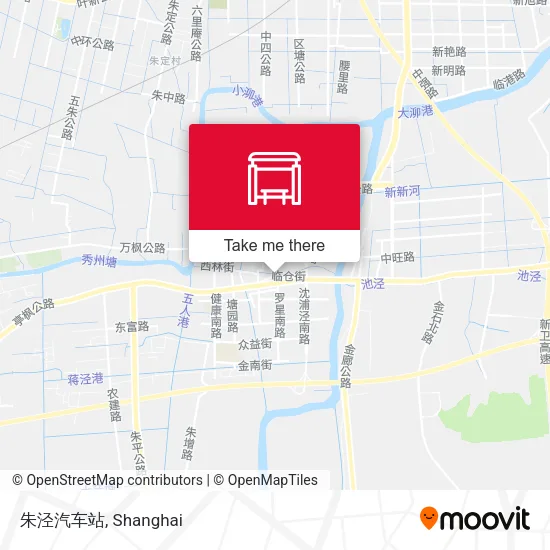 朱泾汽车站 map