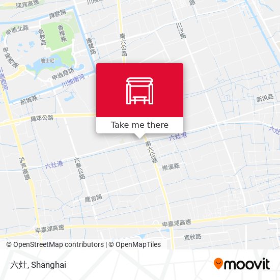 六灶 map