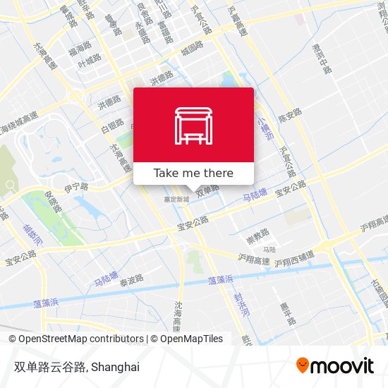 双单路云谷路 map