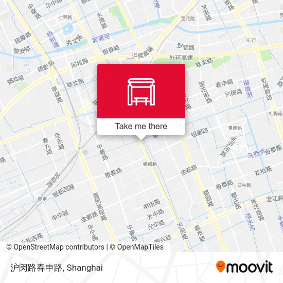 沪闵路春申路 map