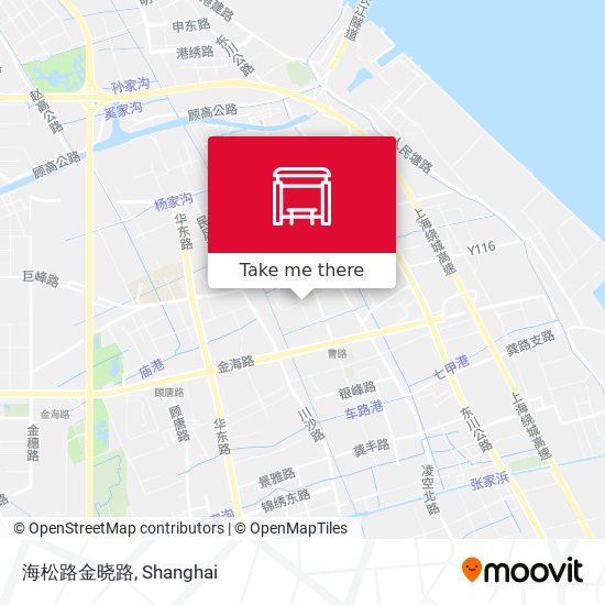 海松路金晓路 map