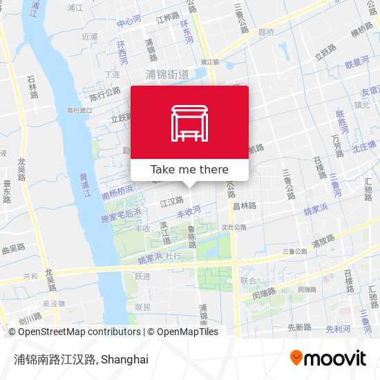 浦锦南路江汉路 map