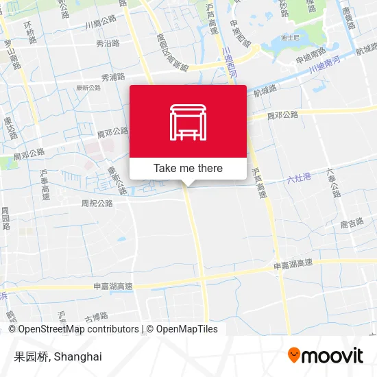 果园桥 map