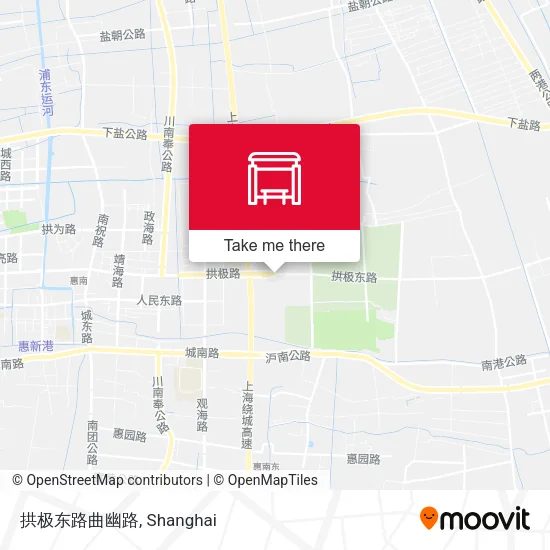 拱极东路曲幽路 map