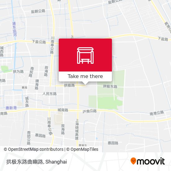 拱极东路曲幽路 map