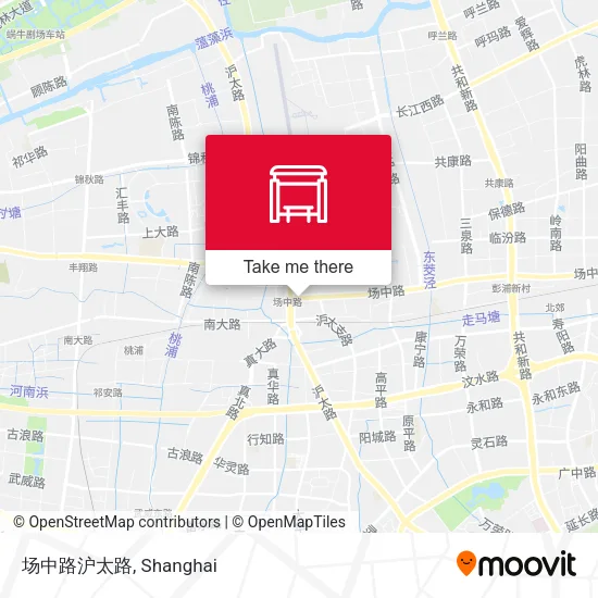 场中路沪太路 map