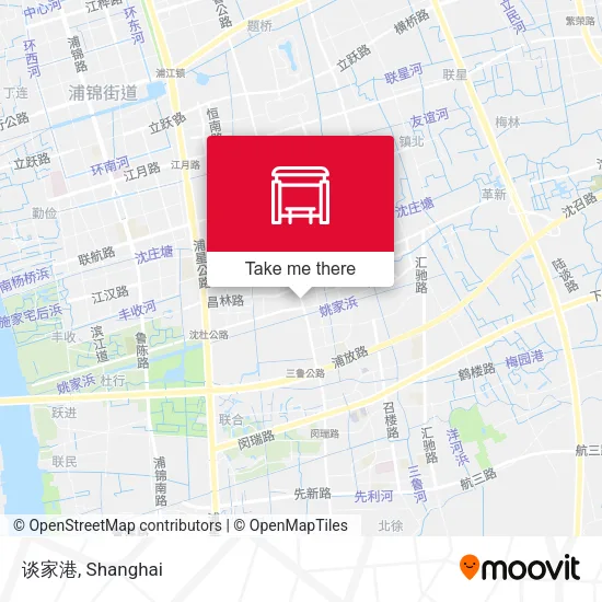 谈家港 map
