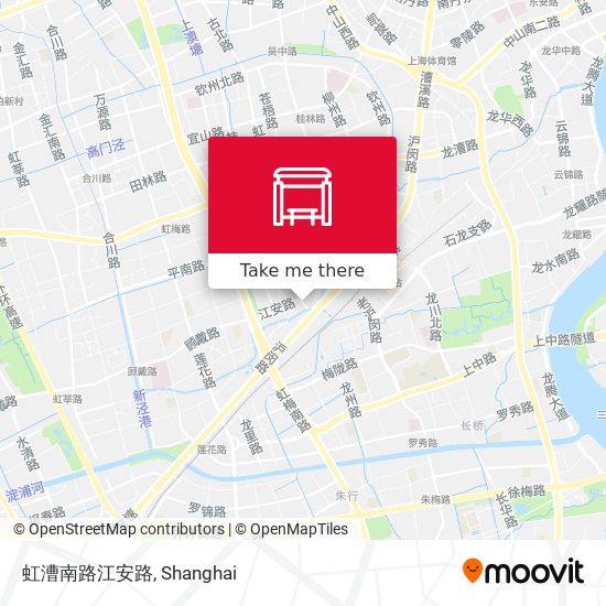 虹漕南路江安路 map