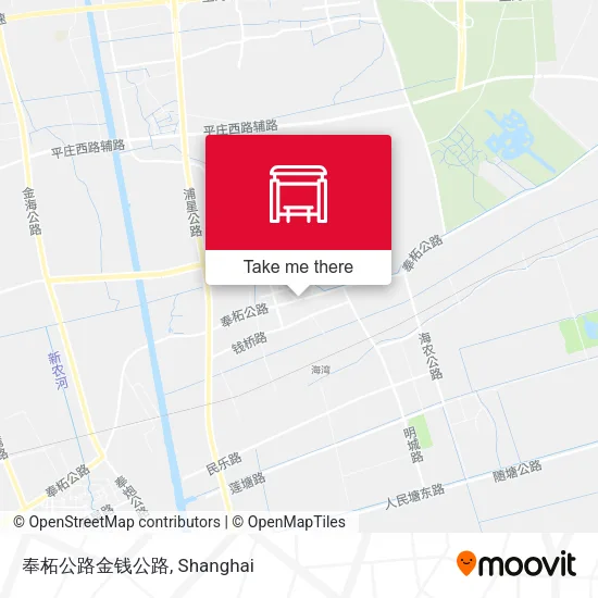 奉柘公路金钱公路 map