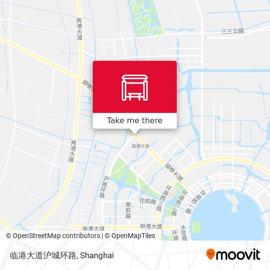 临港大道沪城环路 map