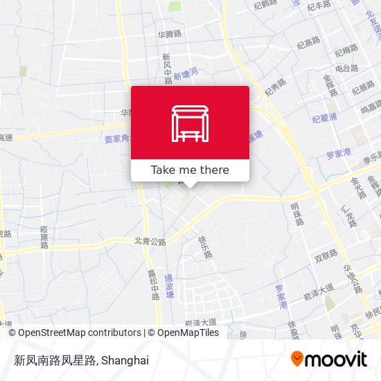 新凤南路凤星路 map
