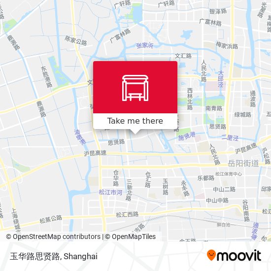 玉华路思贤路 map