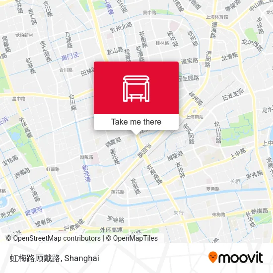 虹梅路顾戴路 map