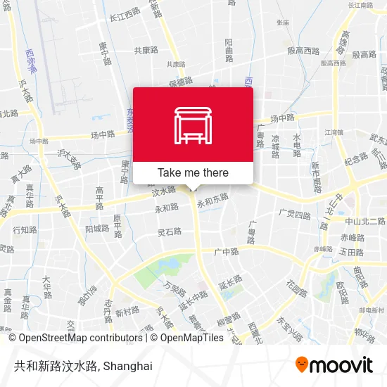 共和新路汶水路 map