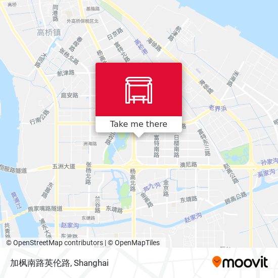 加枫南路英伦路 map