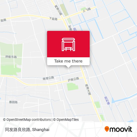 同发路良欣路 map