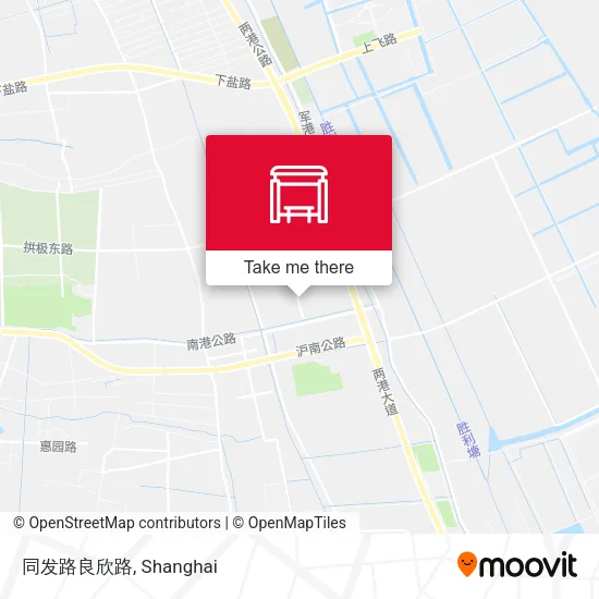 同发路良欣路 map