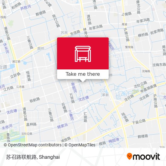 苏召路联航路 map