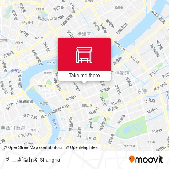 乳山路福山路 map
