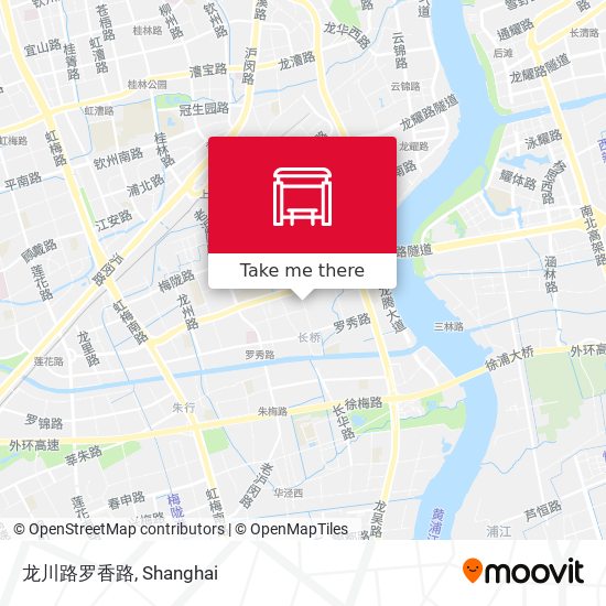 龙川路罗香路 map