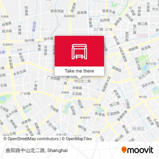 曲阳路中山北二路 map